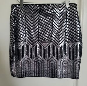 Express sequins skirt